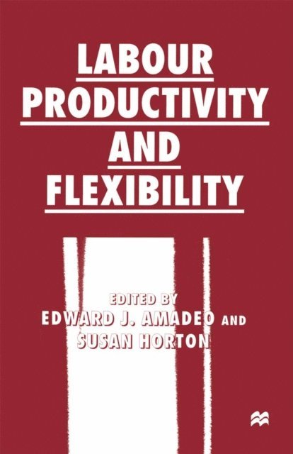 Susan Horton, Edward J. Amadeo - Labour Productivity and Flexibility, E-bok