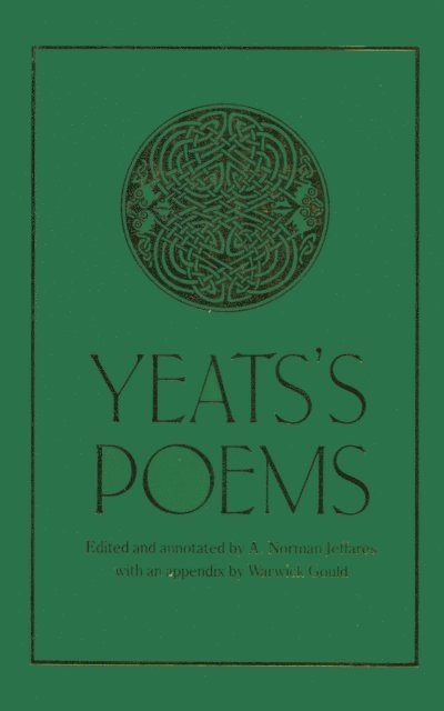 A. Norman Jeffares - Yeats's Poems, E-bok