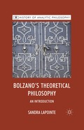 Bolzano's Theoretical Philosophy