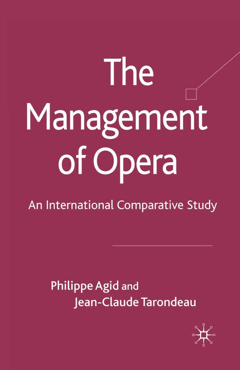 P. Agid, J. Tarondeau - Management of Opera, Häftad. Tillgänglighet: Lägg i varukorg