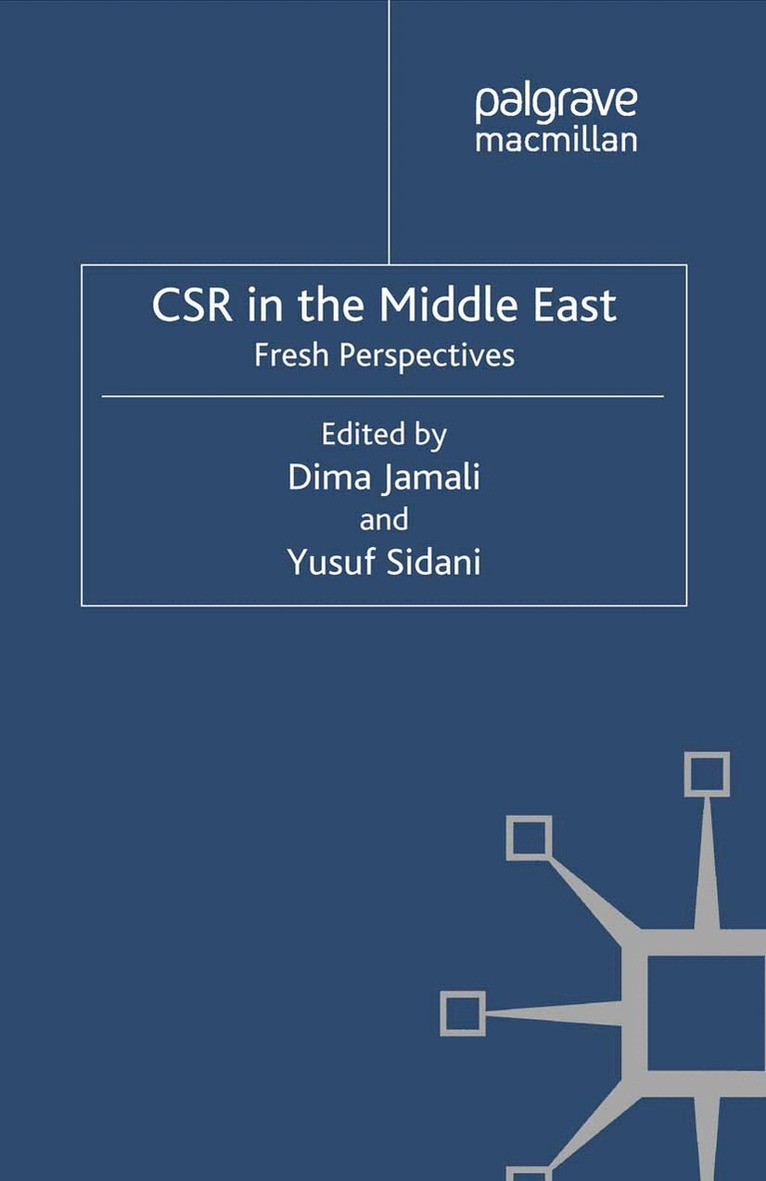 Yusuf Sidani, D. Jamali - CSR in the Middle East, Häftad. Tillgänglighet: Lägg i varukorg