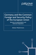 Germany and the Common Foreign and Security Policy of the European Union