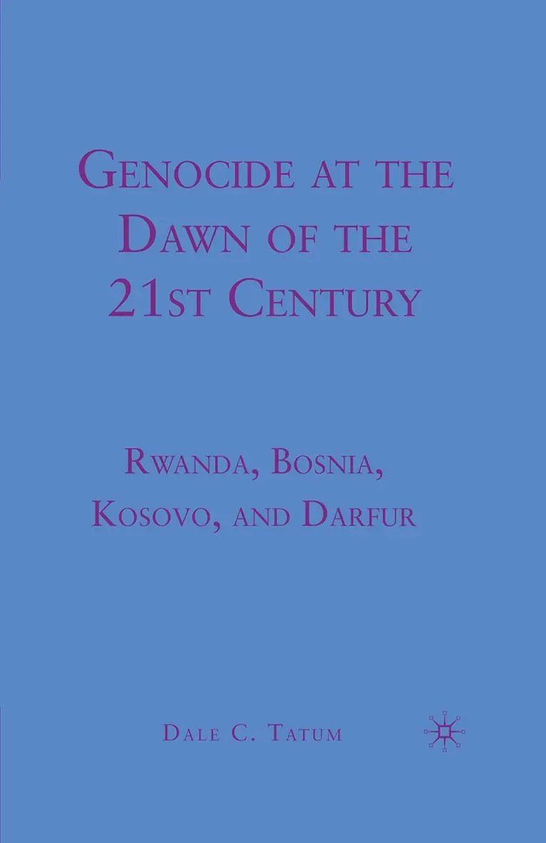 D. Tatum - Genocide at the Dawn of the Twenty-First Century, Häftad. Tillgänglighet: Lägg i varukorg