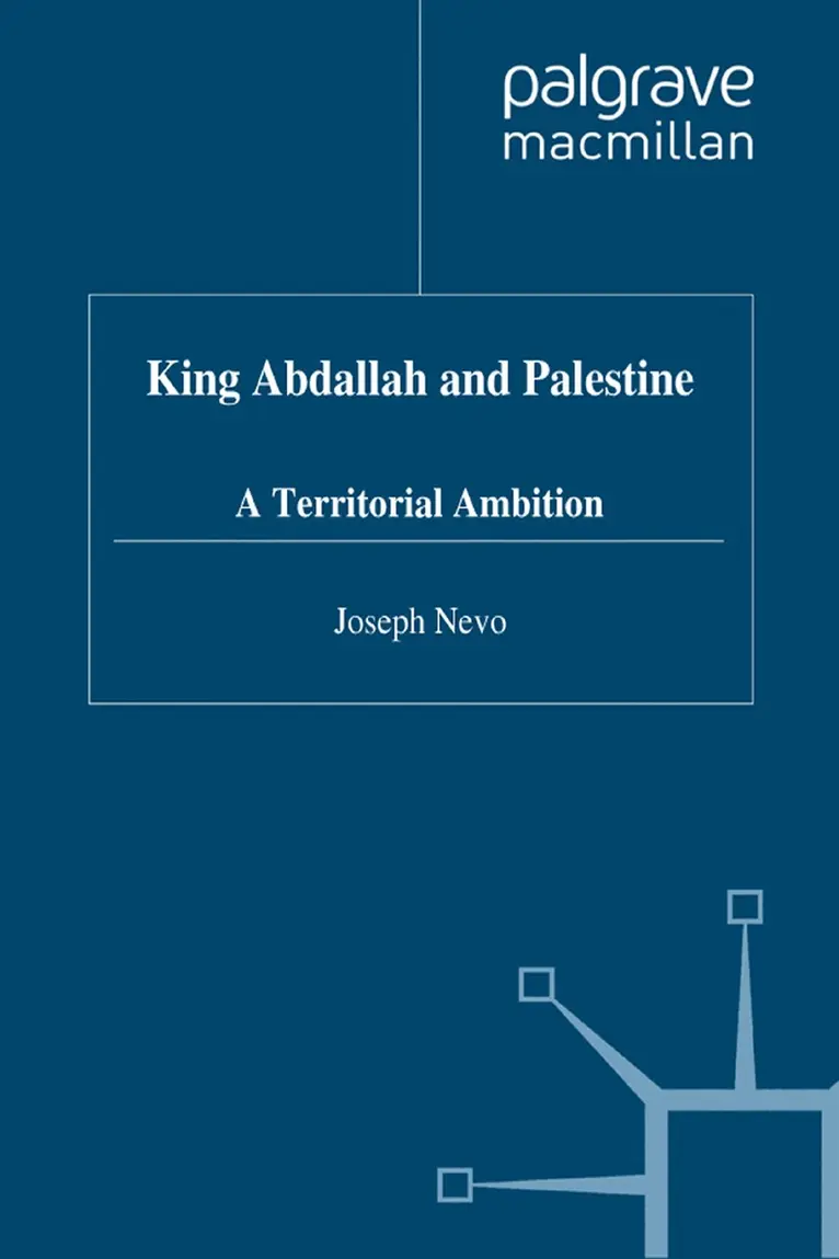 J. Nevo - King Abdallah and Palestine, Häftad. Tillgänglighet: Lägg i varukorg