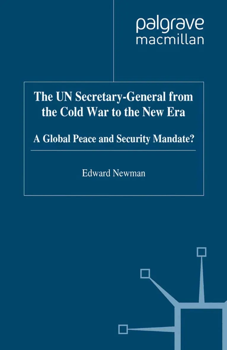 E. Newman - UN Secretary-General from the Cold War to the New Era, Häftad. Tillgänglighet: Lägg i varukorg
