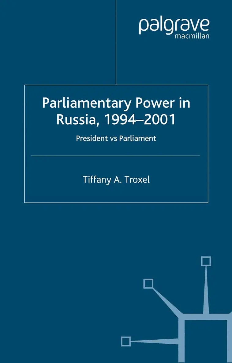 T. Troxel - Parliamentary Power in Russia, 1994-2001, Häftad. Tillgänglighet: Lägg i varukorg