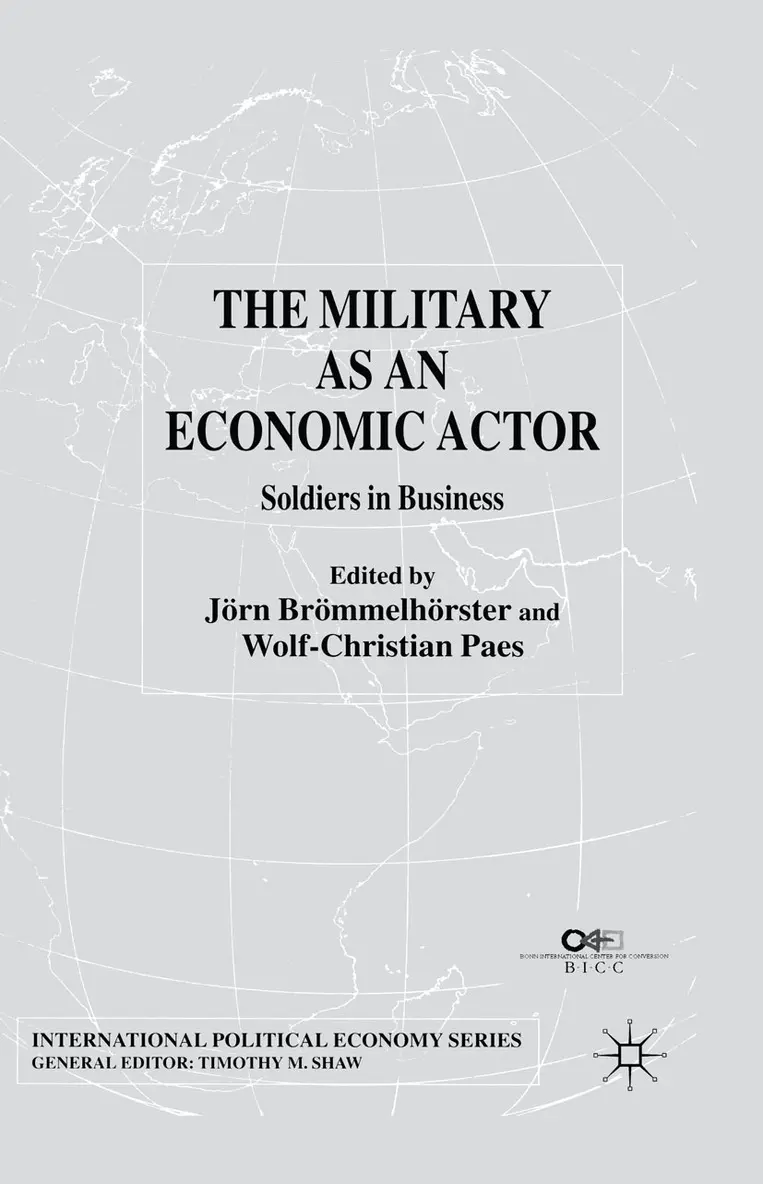 J. Brömmelhörster, W. Paes - Military as an Economic Actor, Häftad. Tillgänglighet: Lägg i varukorg