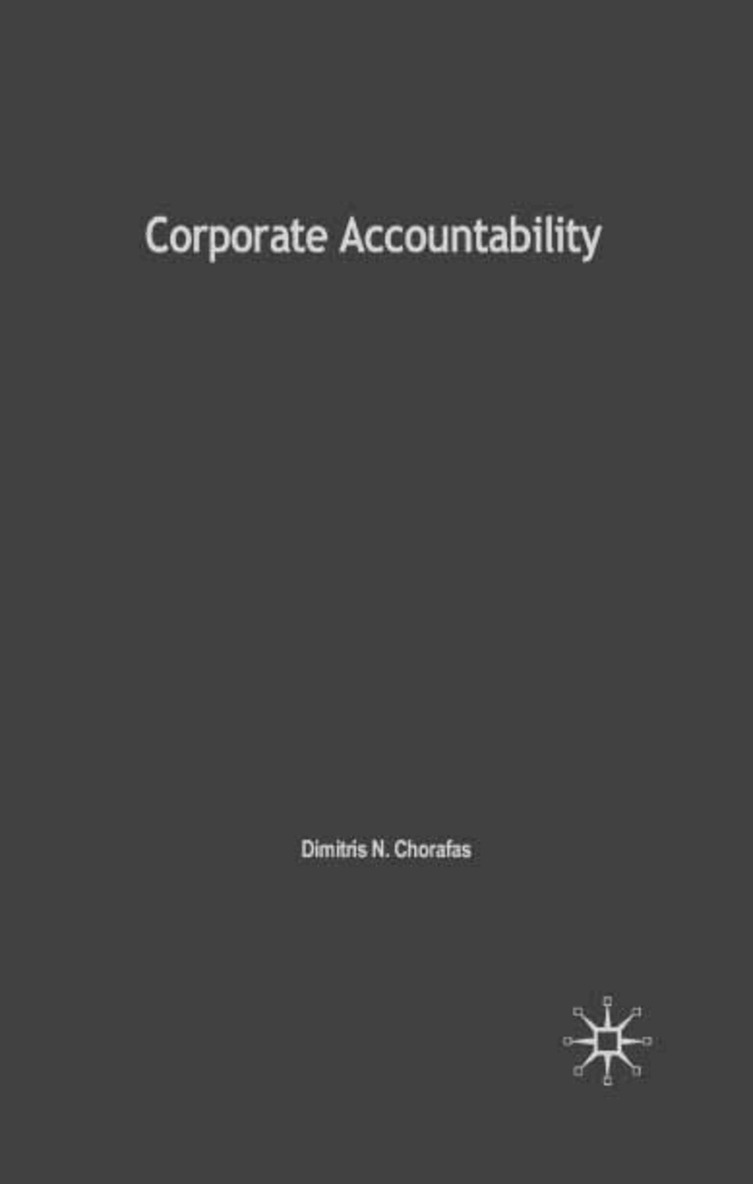 D. Chorafas - Corporate Accountability, Häftad