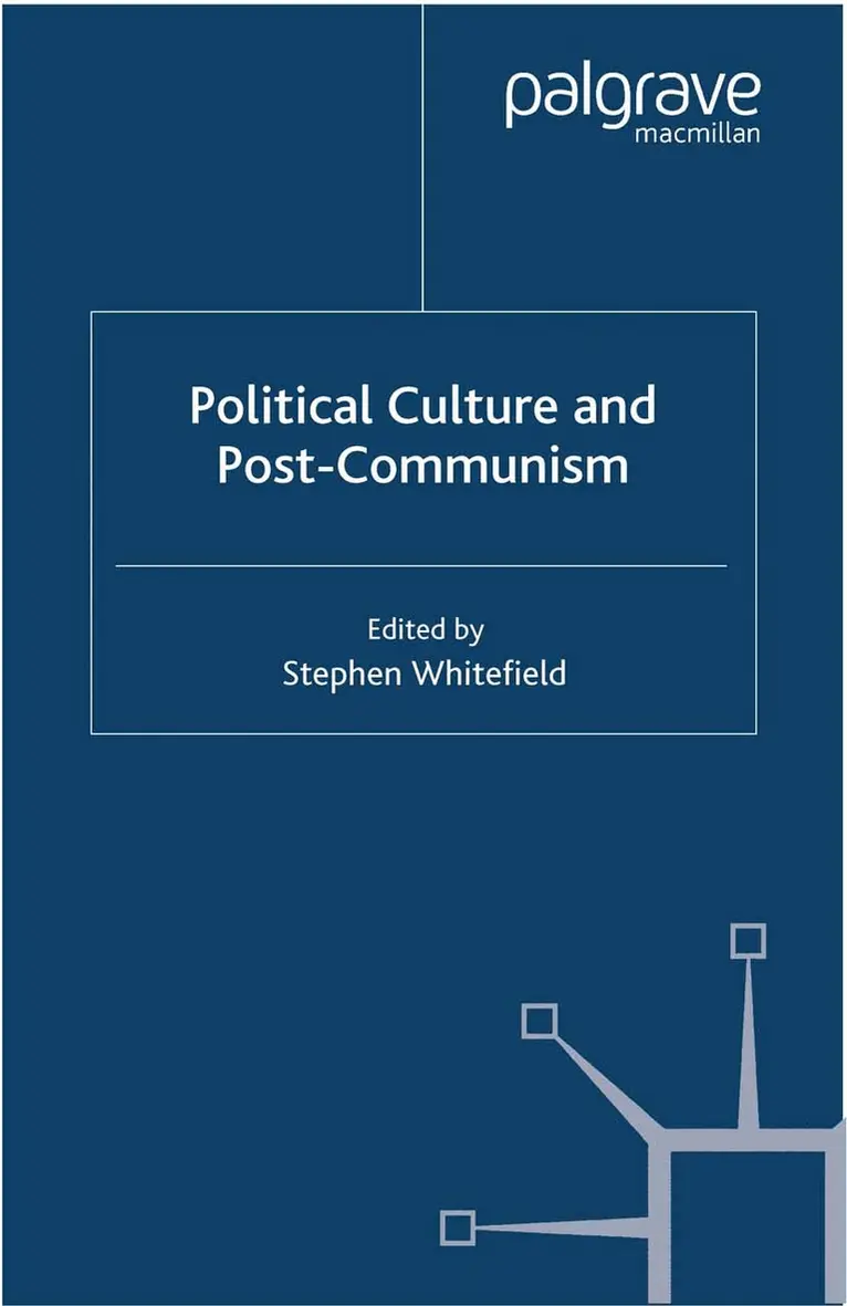 S. Whitefield - Political Culture and Post-Communism, Häftad. Tillgänglighet: Lägg i varukorg