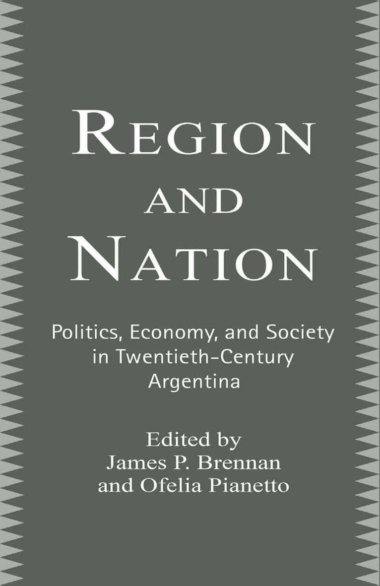 James Brennan, O. Pianetto - Region and Nation, Häftad