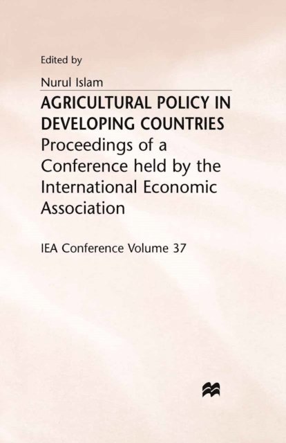 N. Islam - Agricultural Policy in Developing Countries, E-bok