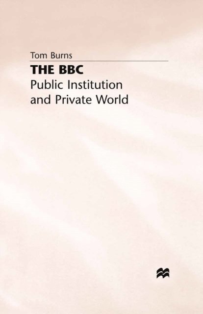 T. Burns - BBC, E-bok