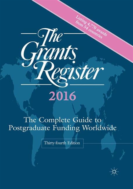 Palgrave Macmillan Ltd - Grants Register 2016, E-bok