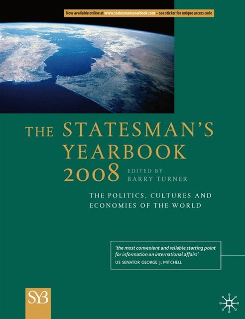 B. Turner - Statesman's Yearbook 2008, E-bok