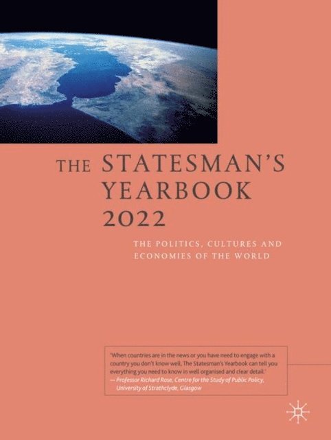Palgrave Macmillan - Statesman's Yearbook 2022, E-bok