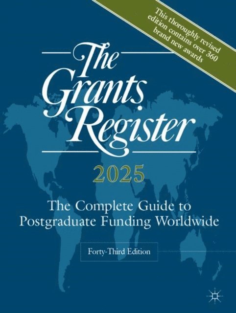 Palgrave Macmillan - Grants Register 2025, E-bok