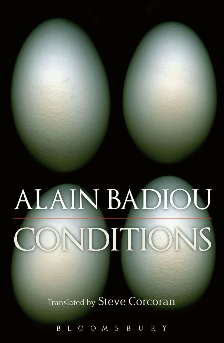 Alain Badiou - Conditions, Häftad