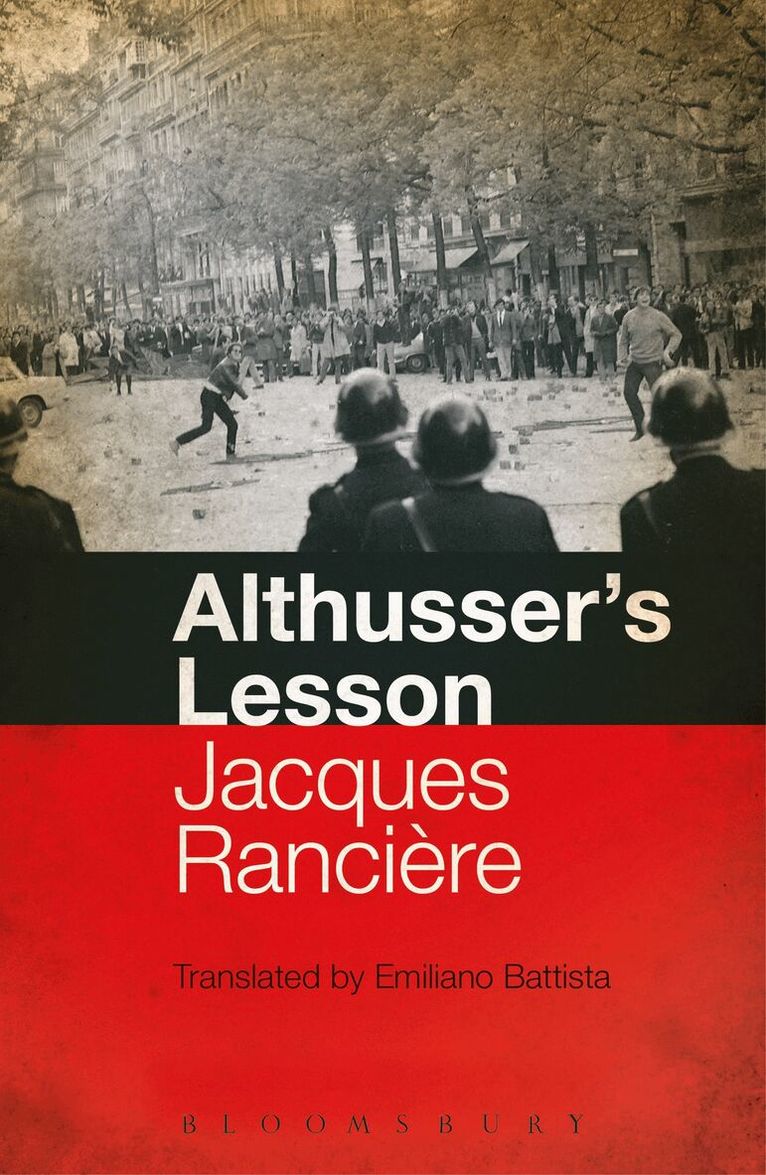 Jacques Rancière - Althusser's Lesson, Häftad