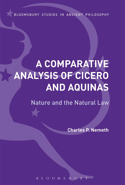 Charles P. Nemeth - Comparative Analysis of Cicero and Aquinas, E-bok