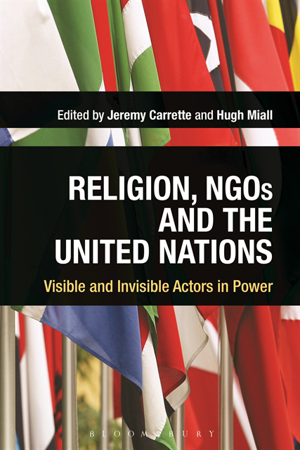 Jeremy Carrette, Hugh Miall - Religion, NGOs and the United Nations, E-bok