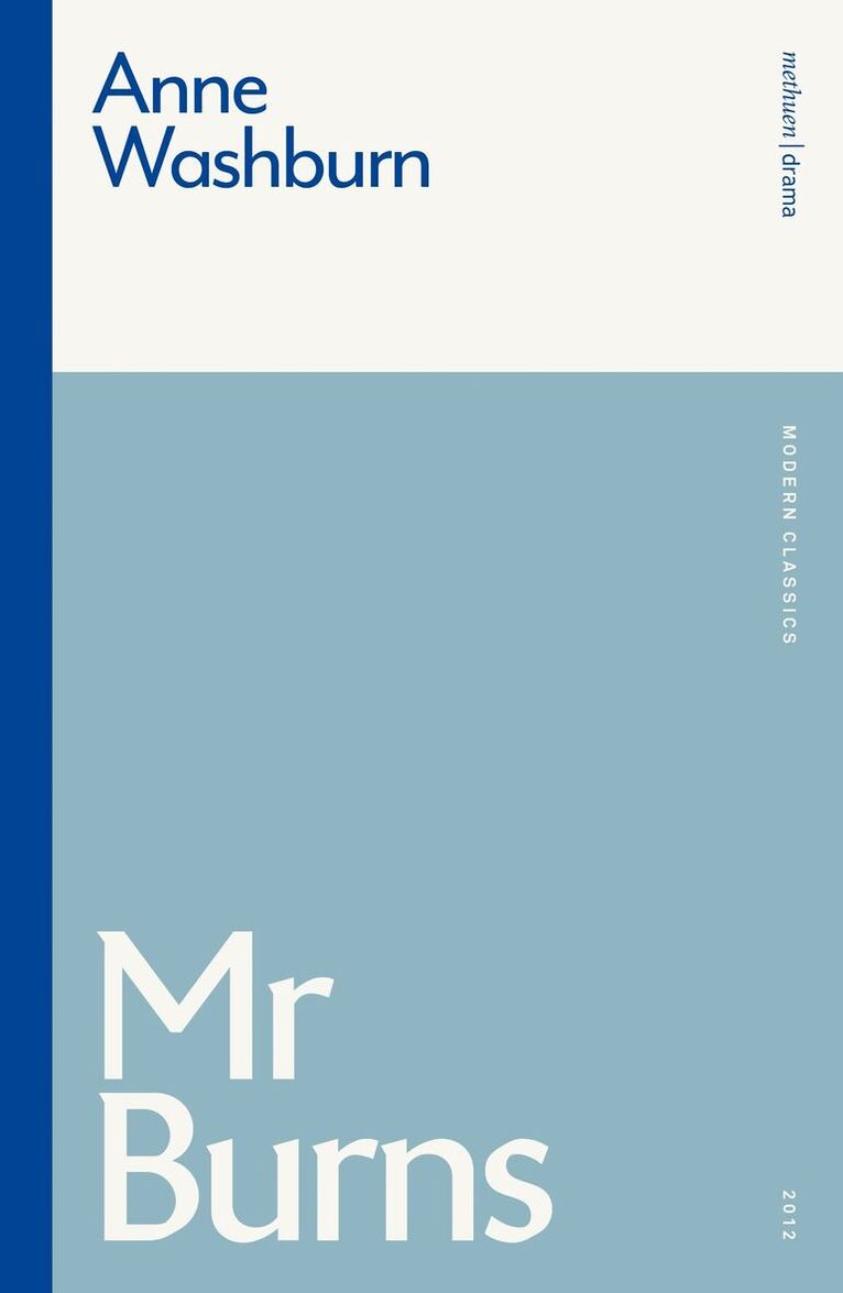 Anne Washburn - Mr Burns, Häftad. Tillgänglighet: Lägg i varukorg