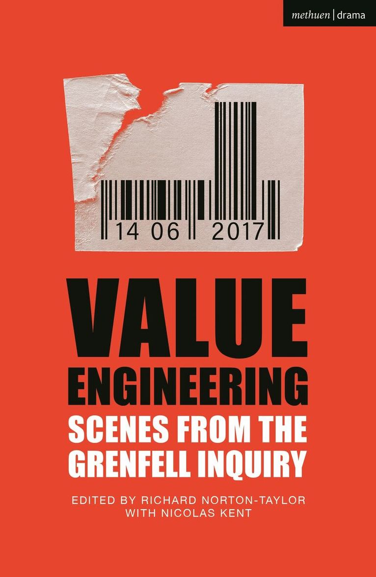 Richard Norton-Taylor, Nicholas Kent - Value Engineering: Scenes from the Grenfell Inquiry, Häftad