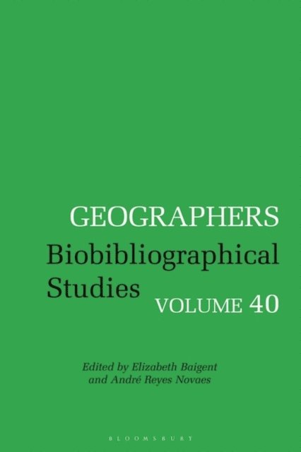 Elizabeth Baigent, André Reyes Novaes - Geographers, E-bok