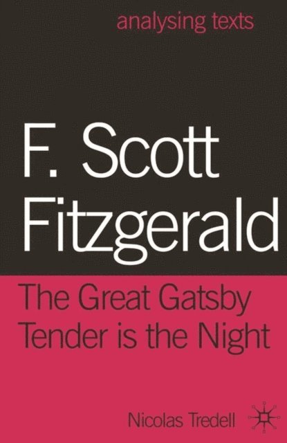 Nicolas Tredell - F. Scott Fitzgerald: The Great Gatsby/Tender is the Night, E-bok