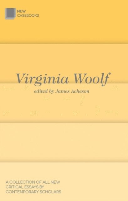 James Acheson - Virginia Woolf, E-bok