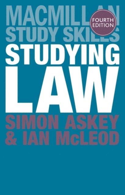 Simon Askey, Ian McLeod - Studying Law, E-bok