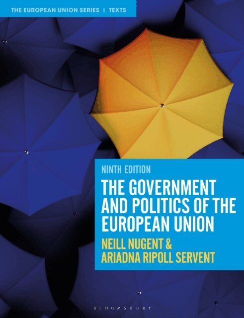 Neill Nugent, Ariadna Ripoll Servent - Government and Politics of the European Union, E-bok