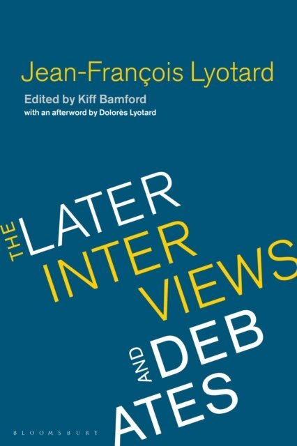 Jean-Francois Lyotard, Kiff Bamford - Jean-Francois Lyotard, E-bok