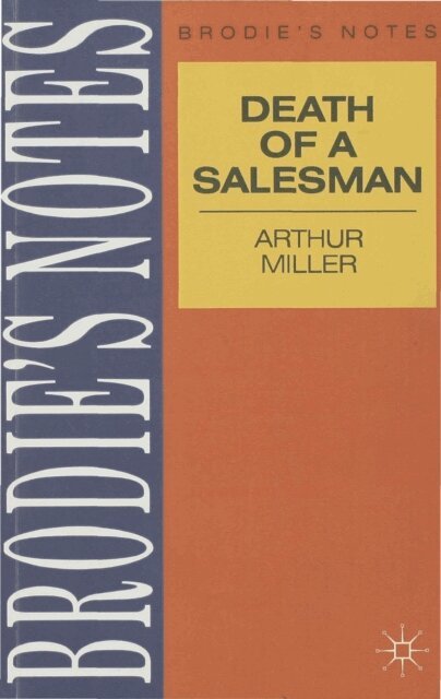 Arthur Miller - Miller: Death of a Salesman, E-bok