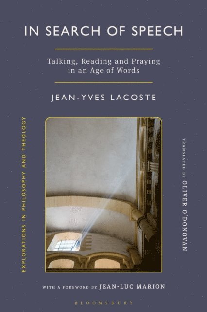 Jean-Yves Lacoste - In Search of Speech, E-bok