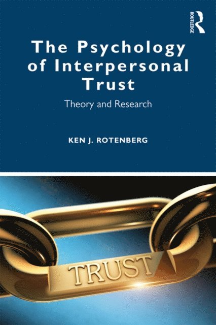 Ken J. Rotenberg - Psychology of Interpersonal Trust, E-bok