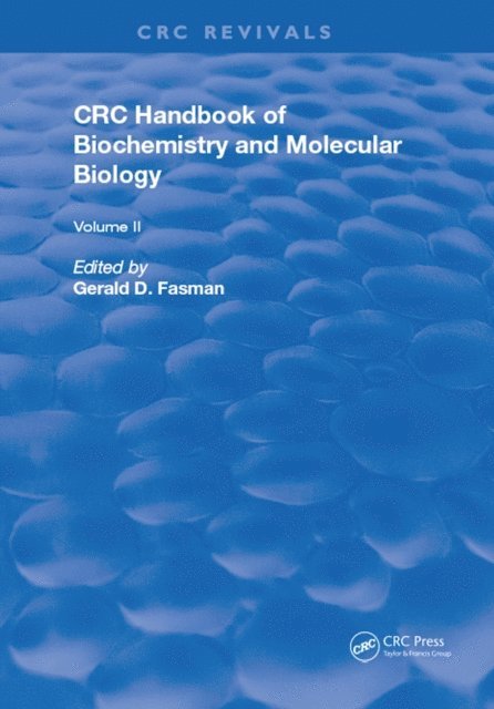 Gerald D Fasman - Handbook of Biochemistry, E-bok