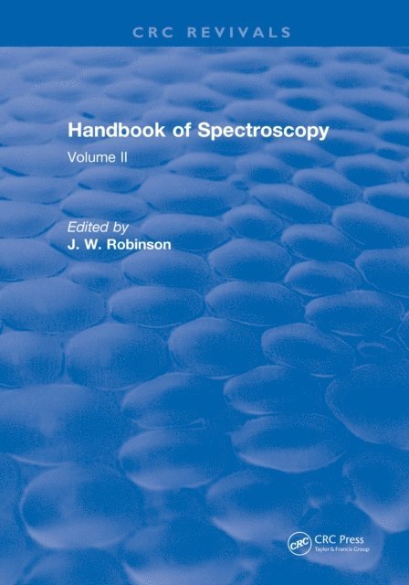 J. W. Robinson - Handbook of Spectroscopy, E-bok