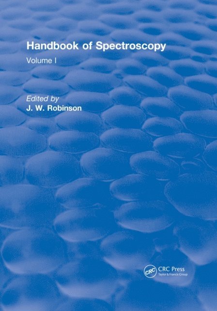 J. W. Robinson - Handbook of Spectroscopy, E-bok
