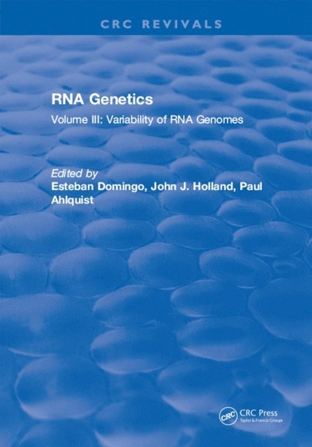 Esteban Domingo - RNA Genetics, E-bok