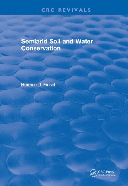 Finkel - Semiarid Soil and Water Conservation, E-bok