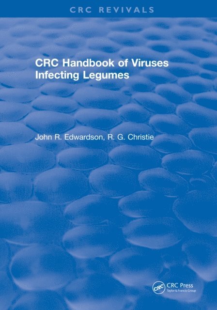 John R. Edwardson - CRC Handbook of Viruses Infecting Legumes, E-bok