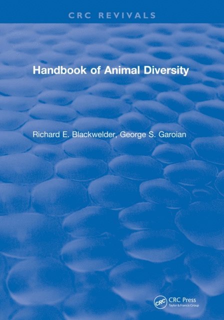 Richard E. Blackwelder - Handbook of Animal Diversity, E-bok