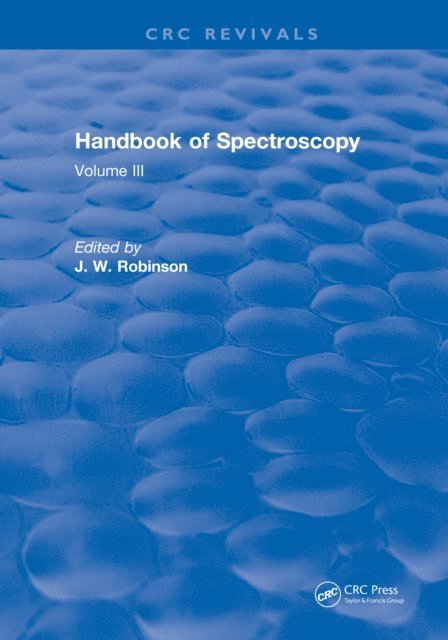 J. W. Robinson - Handbook of Spectroscopy, E-bok