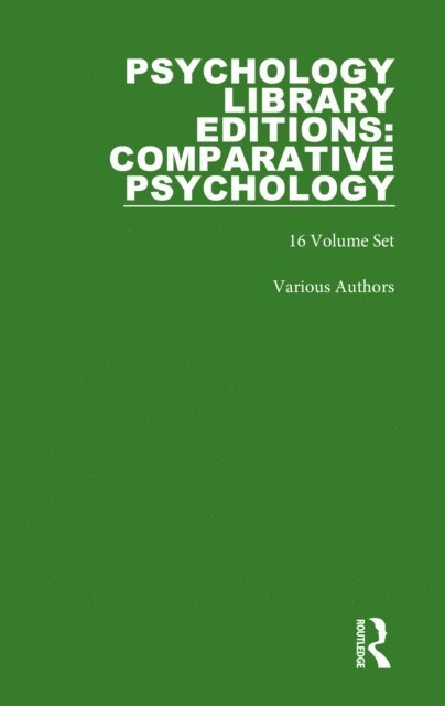 Various - Psychology Library Editions: Comparative Psychology, E-bok