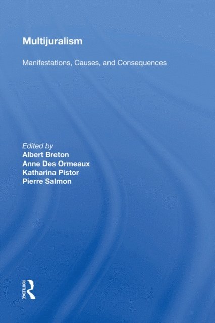 Pierre Salmon, Katharina Pistor, Anne des Ormeaux, Albert Breton - Multijuralism, E-bok
