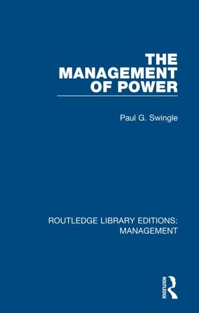 Paul G. Swingle - Management of Power, E-bok. Tillgänglighet: Lägg i varukorg