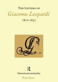 Letters of Giacomo Leopardi 1817-1837