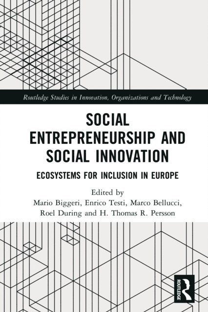 H. Thomas R. Persson, Roel During, Marco Bellucci, Enrico Testi, Mario Biggeri - Social Entrepreneurship and Social Innovation, E-bok