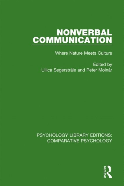 Peter Molnar, Ullica Segerstrale - Nonverbal Communication, E-bok
