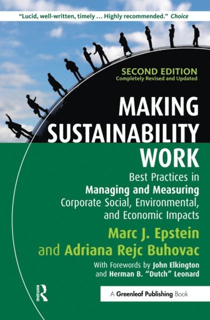 Adriana Rejc Buhovac, Marc J. Epstein - Making Sustainability Work, E-bok